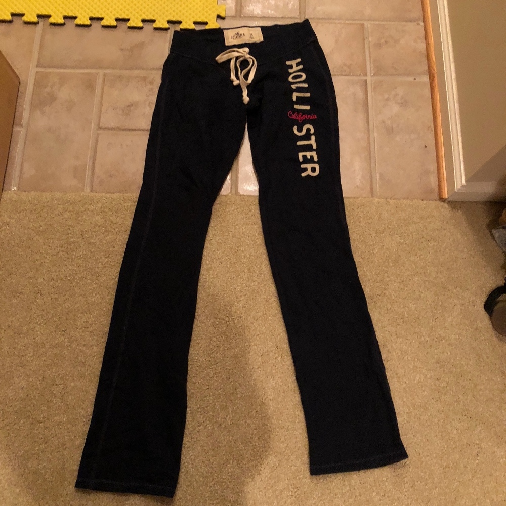 Hollister Navy sweat pants